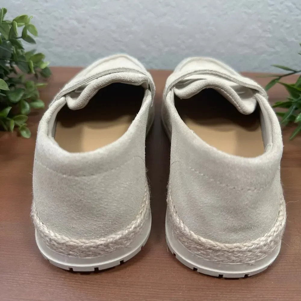 Zara Kids Suede Moccasins Loafers Boys Size 32